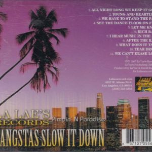 La Lae's records gangstas slow it down CA back.jpg