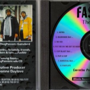 Fastlife the no ice album MI insert & cd.jpg