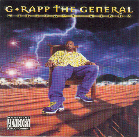 Military Mindz By G-rapp The General (cd 1998 Beatbox Records) In 