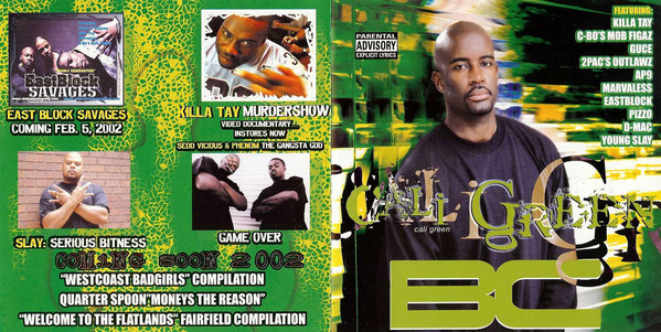 Cali Green by BC (CD 2002 Dirty West Entertainment) in Fairfield | Rap ...