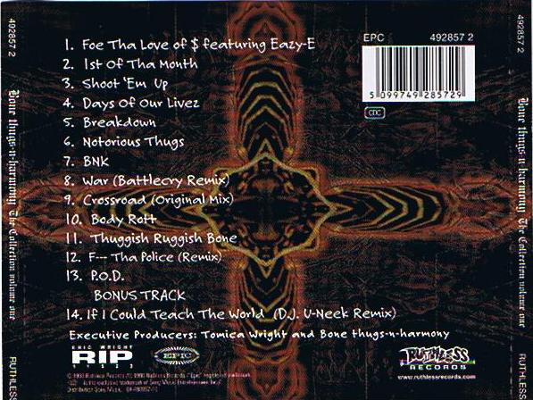 The Collection Volume One by Bone Thugs-N-Harmony (CD 1998 Epic) in ...