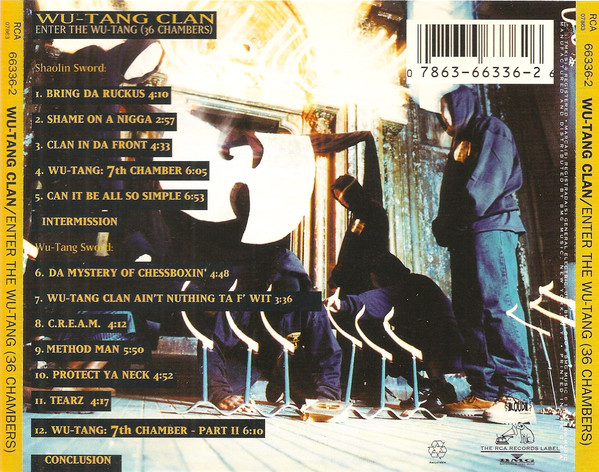 Enter The Wu-Tang 36 Chambers by Wu-Tang Clan (CD 1993 Loud Records) in ...