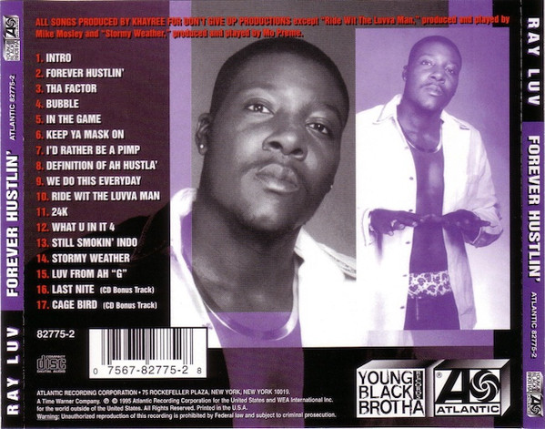 Forever Hustlin' by Ray Luv (CD 1995 Atlantic) in Santa Rosa | Rap ...