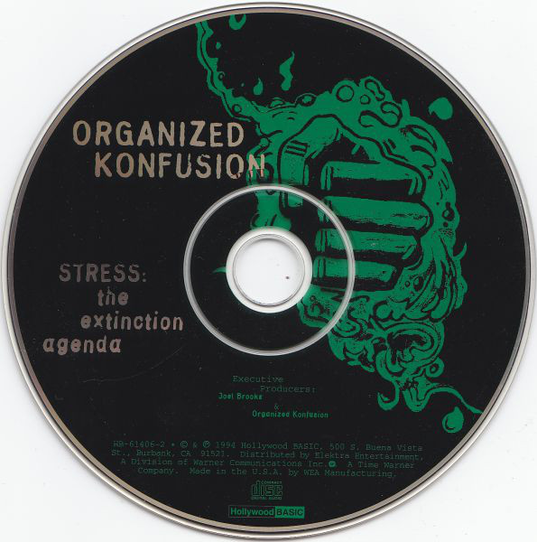 Stress : The Extinction Agenda by Organized Konfusion (CD 1994 ...