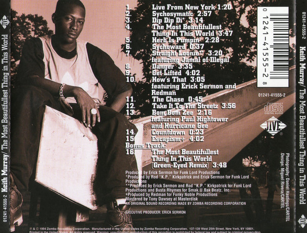 The Most Beautifullest Thing In This World by Keith Murray (CD 1994 ...