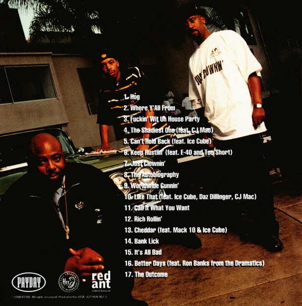 The Shadiest One by WC (CD 1997 FFRR) in South Central | Rap - The Good ...