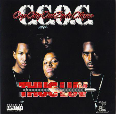 Thug Luv By C.c.o.c. (cap City Outzyda Clique) (cd 2000 Abstracts 