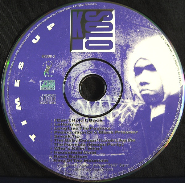 Times Up by K Solo (CD 1992 Atlantic) in Long Island | Rap - The Good ...