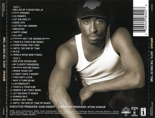 Until The End Of Time by 2Pac (CD 2001 Amaru Entertainment) in Los ...