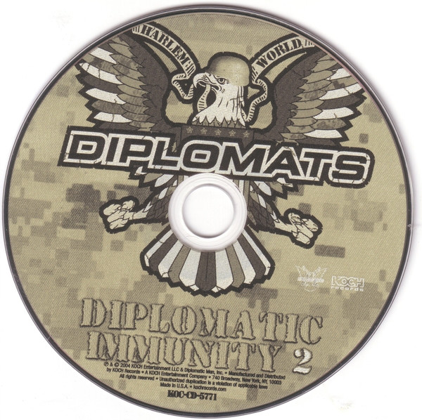 Diplomatic Immunity 2 By The Diplomats Cd 2004 Diplomats In New York City Rap The Good Ol Dayz