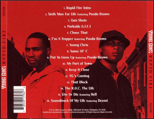 Rapid Fire by Young Gunz (CD 2008 Young Gunz Media) in Philadelphia ...